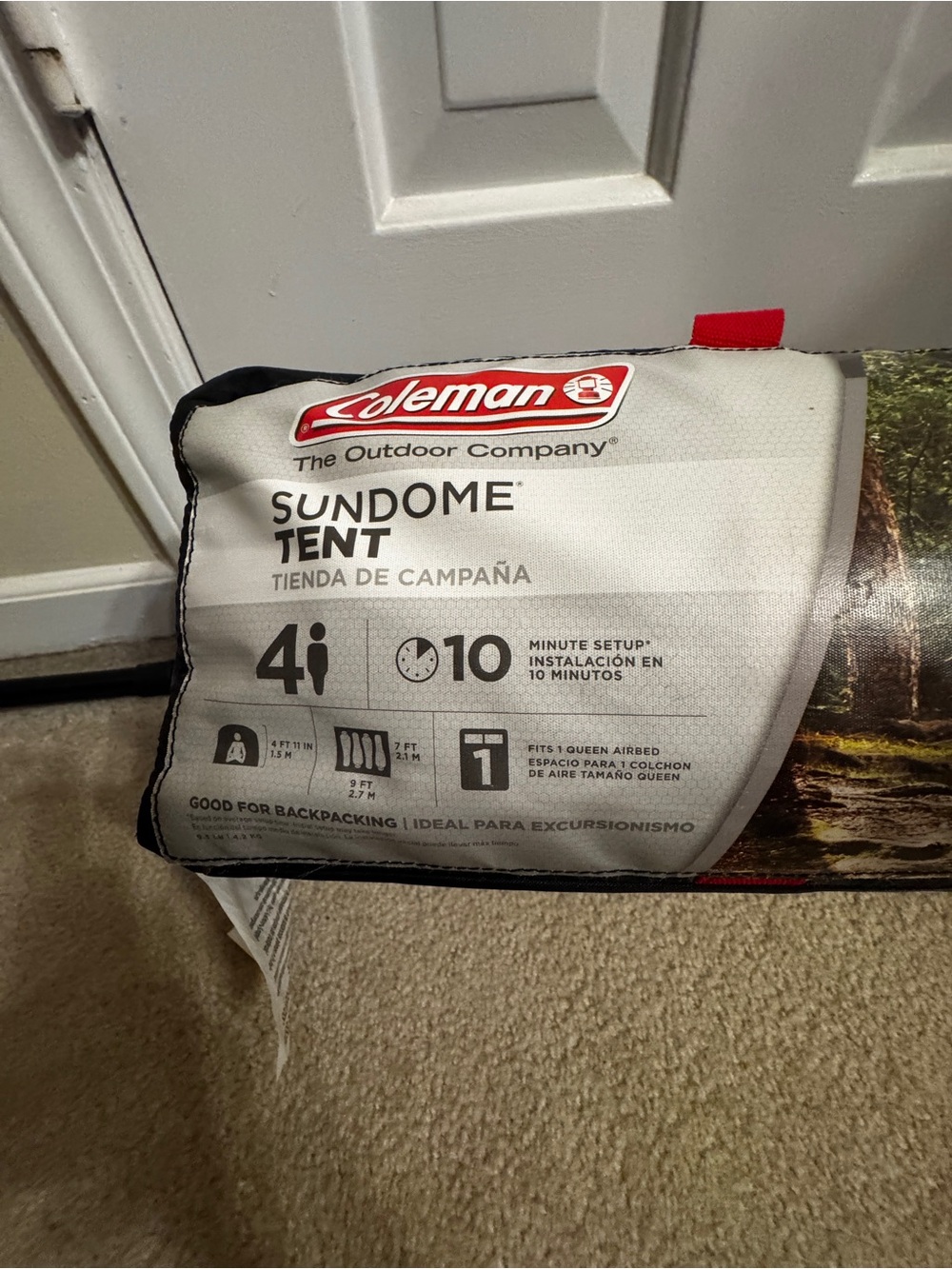 Coleman Sundome Tent 4 person
